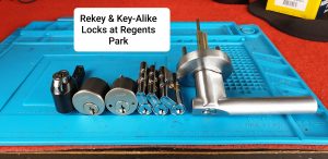 Key alike different Whitco and Lemaar locks at regents park